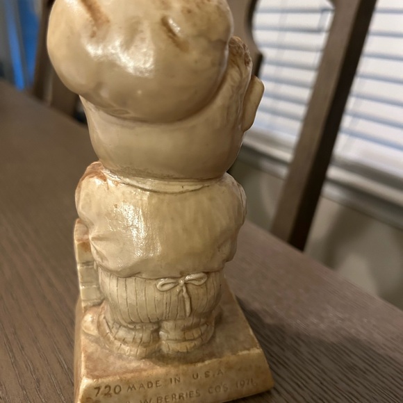 Vintage 1971 I love you dad resin statue - Picture 2 of 4